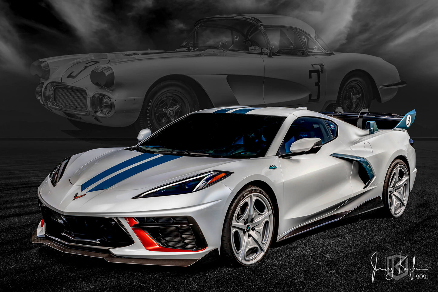 In the Shadow of Greatness - Metal Print